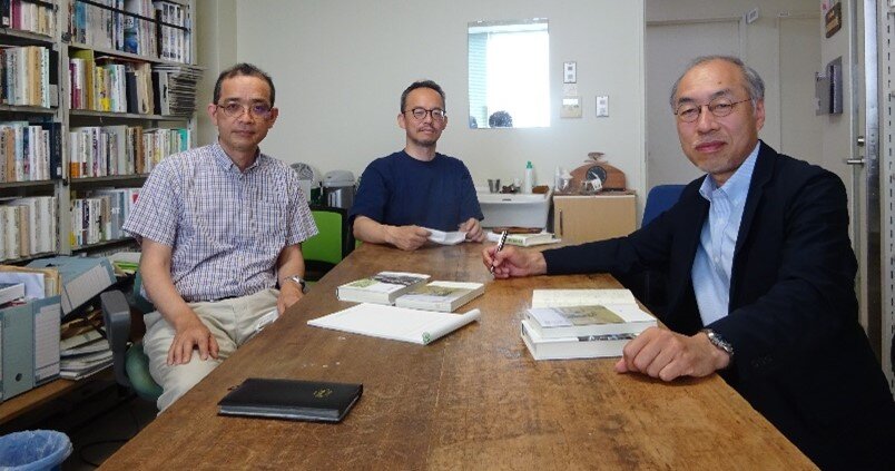 左より、石井先生、松本先生、高橋先生