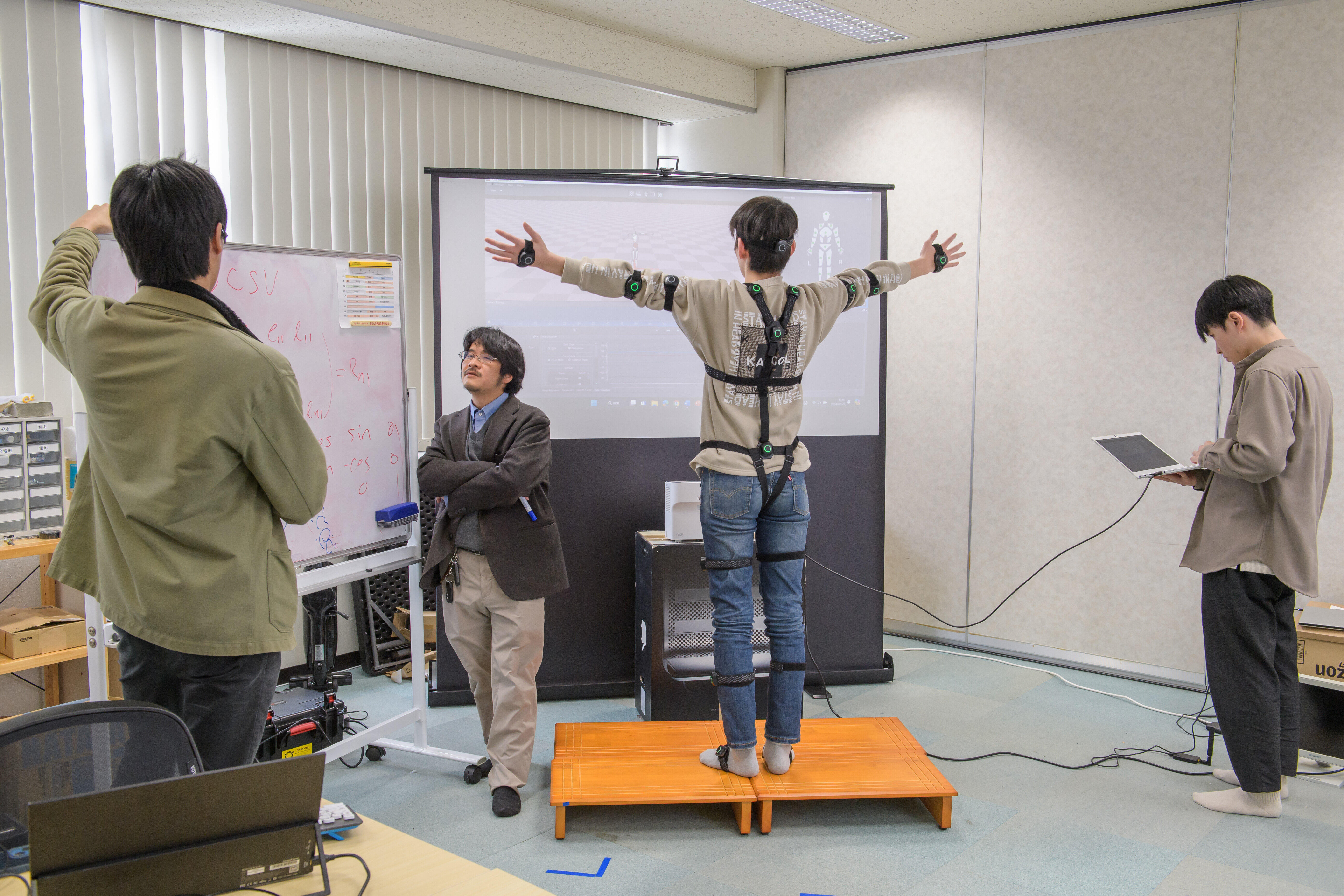 工学部の講義風景の写真