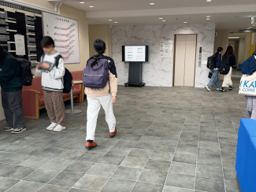 デジタルサイネージの様子１