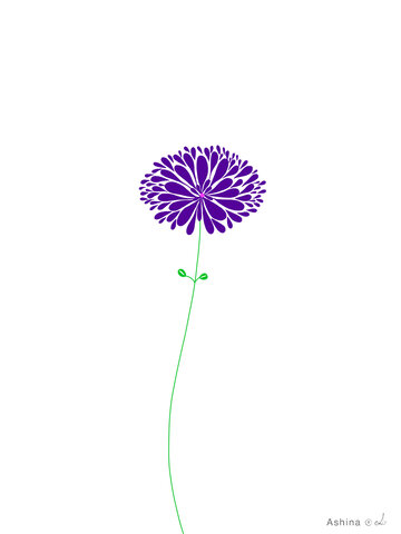 ＜深呼吸の時間＞<br>一輪の野草
