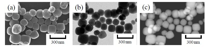 チタン酸バリウムナノキューブの粒径を制御する手法を新たに開発