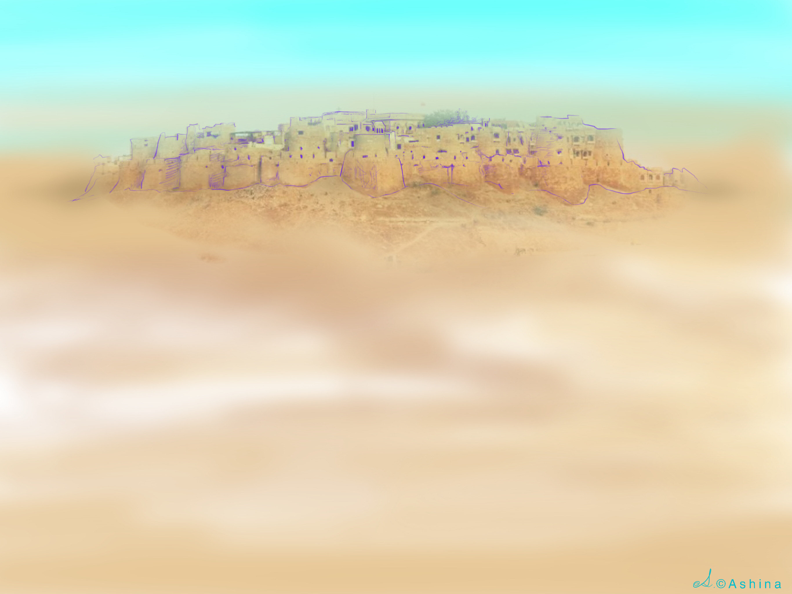 ＜深呼吸の時間＞<br>ジャイサルメール