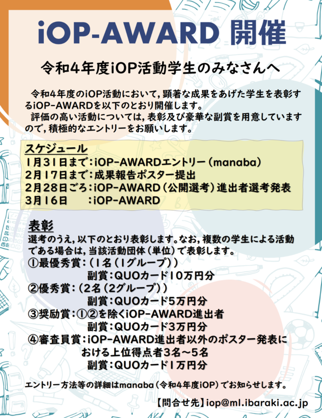 iOPaward開催