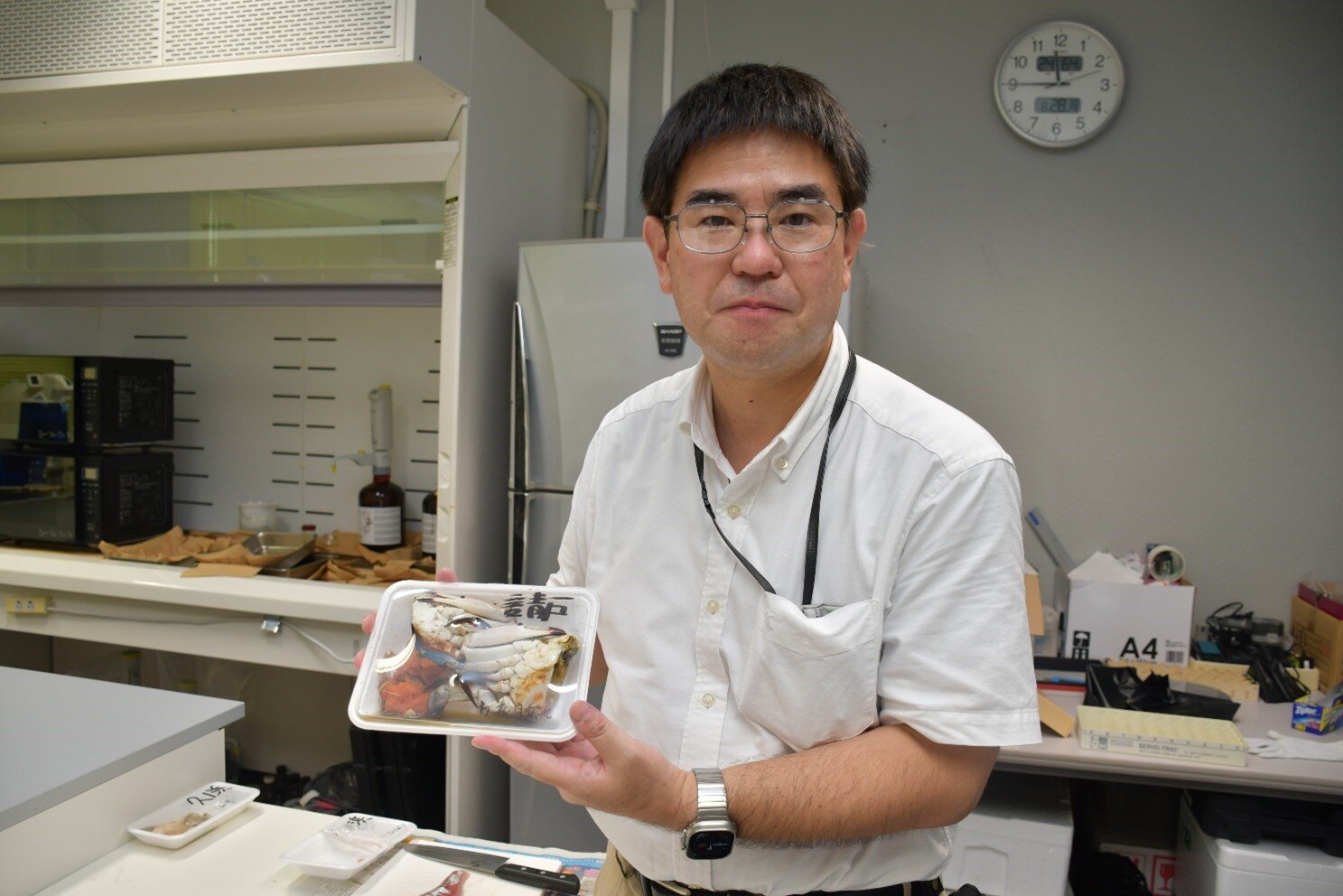 原発処理水放出の影響は―理・鳥養祐二研究室が取り組む水産物のトリチウム計測 <br>「簡便な計測技法を広げて福島の復興に貢献したい」