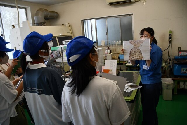 大戸さんの作業部屋にて