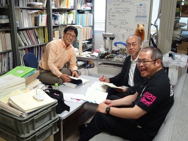 田中先生、高橋先生、井澤先生