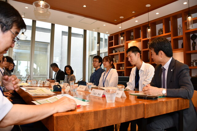 令和６年度 学長と学生の懇談会を実施