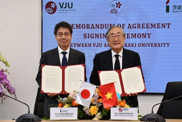 日越大と学生交流の覚書締結、学部生の交流が可能に<br>―記念セミナーには大勢の卒業生らが参加