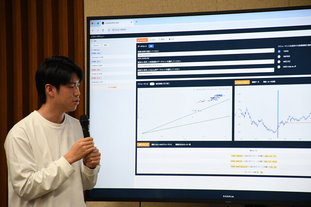 常陽銀行 市場金融部×茨城大学 鈴木智也研究室の共同研究で成果<br>―AIを活用した資産運用業務支援のシステムを実装 「期待を上回るパフォーマンス」