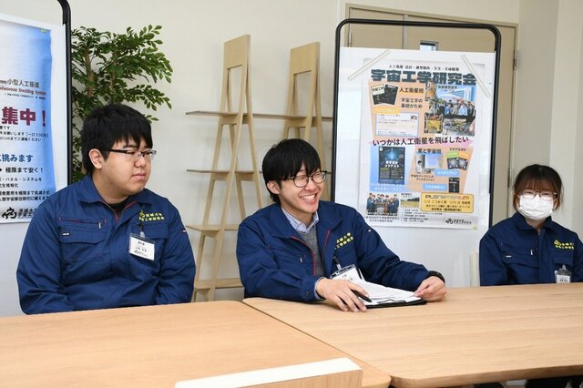 取材中の様子