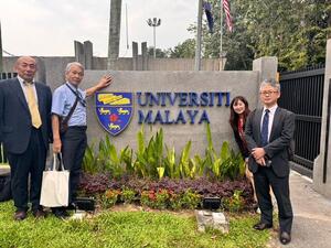 留学生増加へ、茨大の魅力をＰＲ－渡邊特命教授がマレーシアを訪問