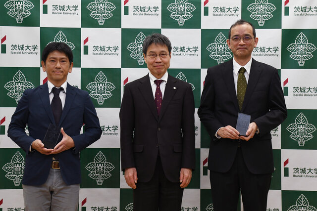 令和6年度茨城大学学長学術表彰及び未来の科学者賞　表彰式・受賞記念講演会を開催<br>－学長学術表彰優秀賞3名、未来の科学者賞1名を表彰