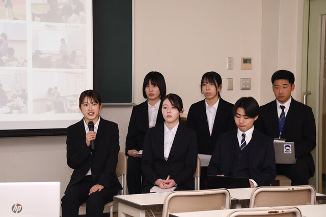 インターンシップに参加した学生の写真