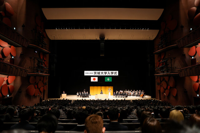入学式の模様