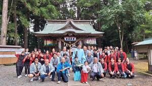 笠原神社で御田植祭開催！茨大生・留学生が参加し地域＆国際交流