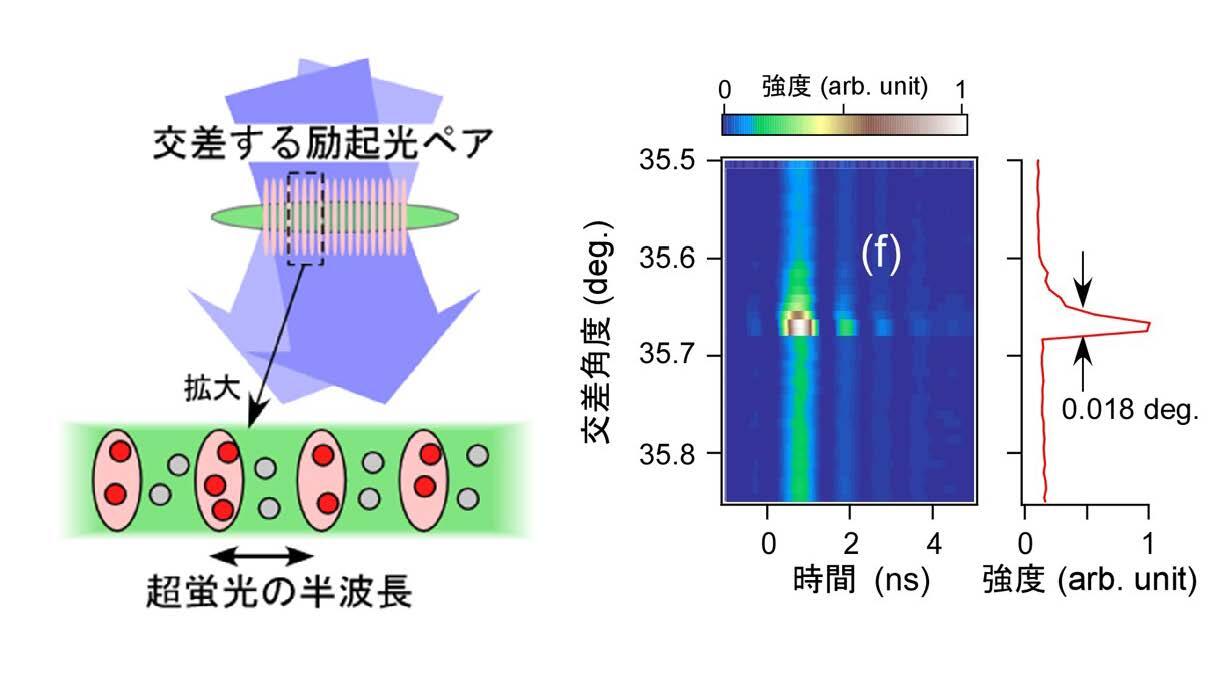 共振器フリーで光の伝搬モードを制御可能な新手法の開発に成功<br>～超蛍光の量子性の解明に向けて大きく前進～
