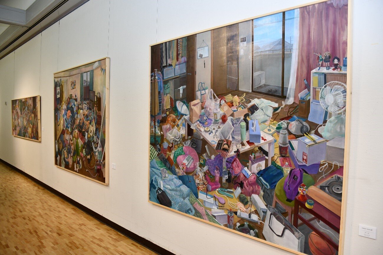 茨城大学教育学部美術科卒業 修了研究展 開幕 その人のゴールを見たい一心で News 茨城大学